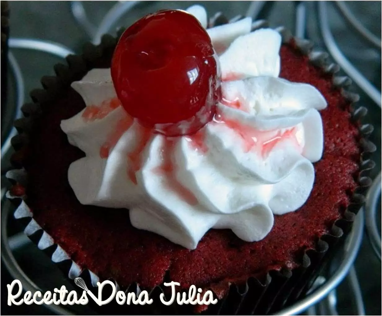 Cupcake veludo vermelho ou red velvt