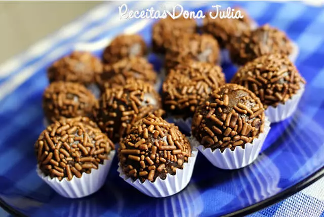 Brigadeiro vegano de aveia