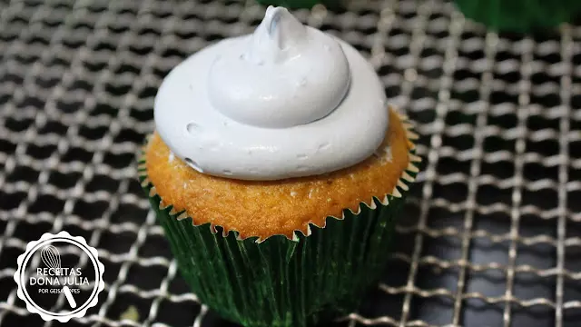 Cupcake de baunilha