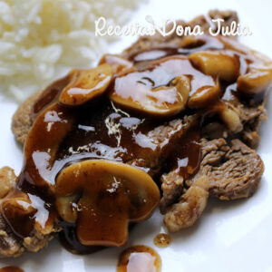 BIFE COM CHAMPIGNONS