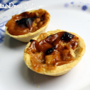 EMPADINHA DE BANANA COM DOCE DE LEITE “ZERO AÇÚCAR”