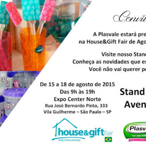 CONVITE ESPECIAL- HOUSE&GIFT FAIR “PLASVALE”