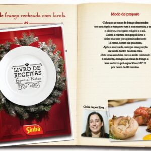 LIVRO DE RECEITAS ESPECIAL FESTAS – SINHÁ ALIMENTOS
