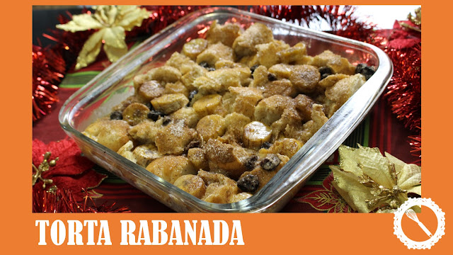 "Torta rabanada, sem leite ovos e soja" "Torta rabanada, sem leite ovos e soja"