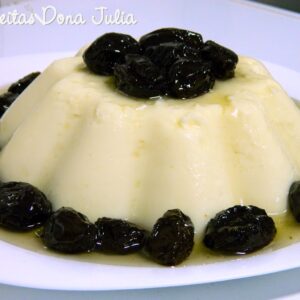 MANJAR BRANCO COM AMEIXA