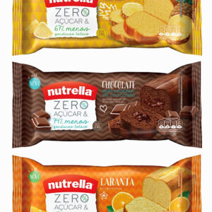 NUTRELLA LANÇA LINHA DE BOLOS ZEROS