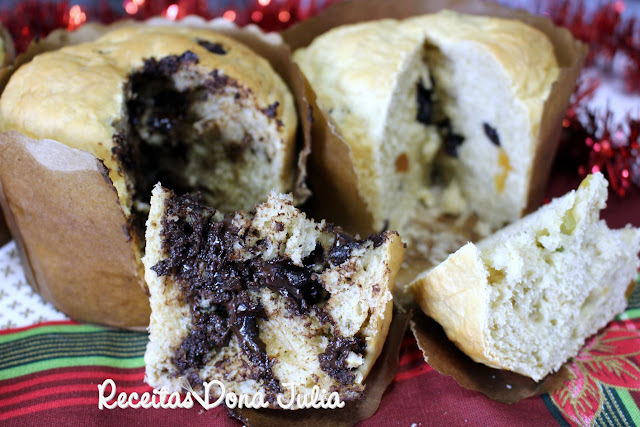 "Panetone e chocotone sem leite e ovos" "Panetone e chocotone sem leite e ovos"