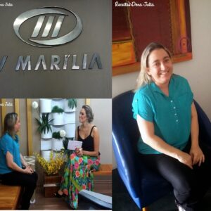 PARTICIPAÇÃO DO BLOG NO PROGRAMA MARÍLIA MULHER