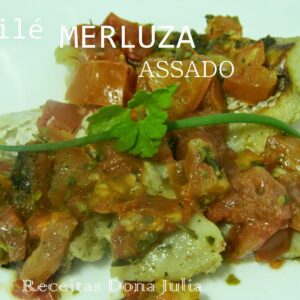 PEIXE ASSADO (FILÉ DE MERLUZA)