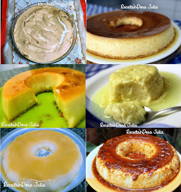 Seleção de pudim Seleção de pudim