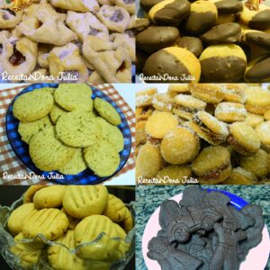 SELEÇÃO DE BISCOITOS PARA O NATAL