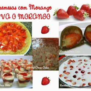SOBREMESAS COM MORANGO