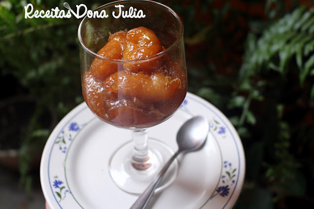 Doce de banana caramelada Doce de banana caramelada