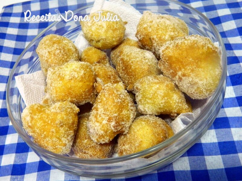 Bolinho de chuva Bolinho de chuva