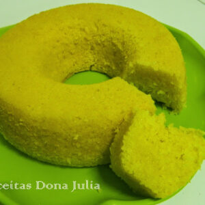 BOLO CASEIRO DE MILHO (SEM LEITE E SEM OVOS)