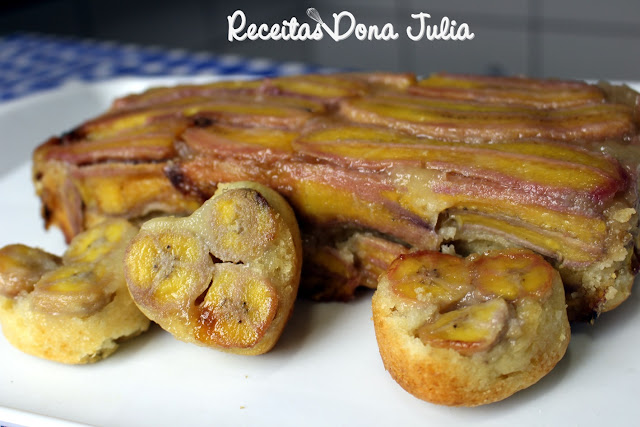 Bolo de laranja com banana Bolo de laranja com banana