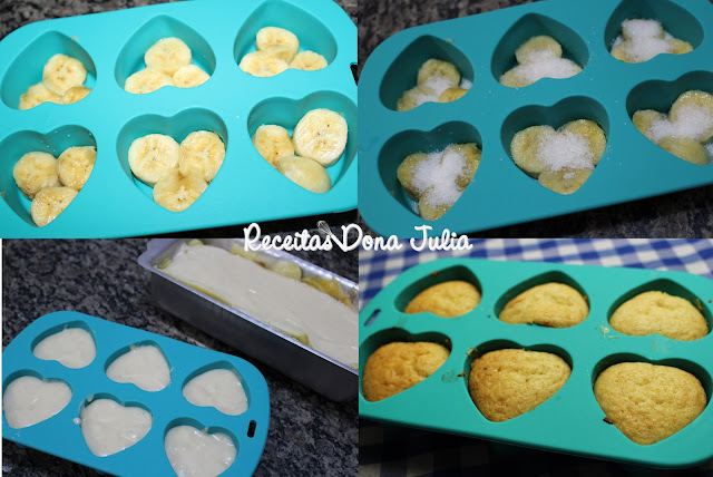 Bolo de laranja com banana Bolo de laranja com banana