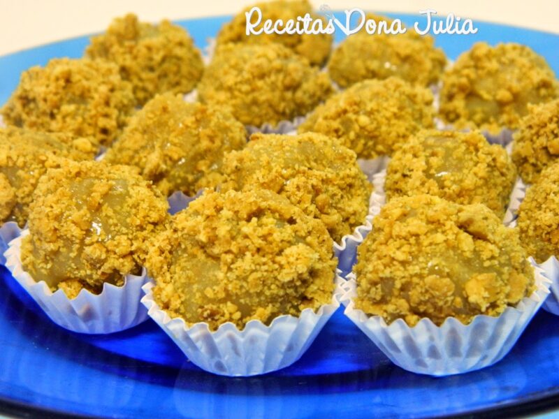 "Brigadeiro de paçoca" "Brigadeiro de paçoca"