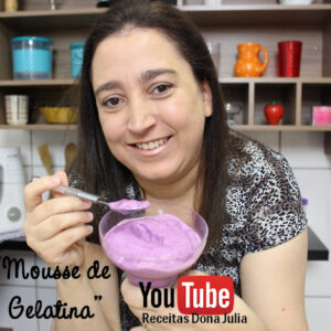 MOUSSE DE GELATINA OU GELATINA CREMOSA