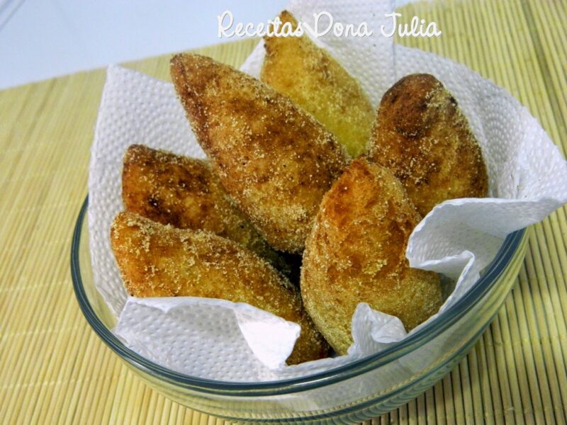 Coxinha de mandioca Coxinha de mandioca