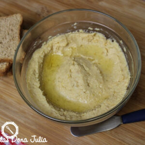 HOMUS – PASTA ÁRABE DE GRÃO DE BICO