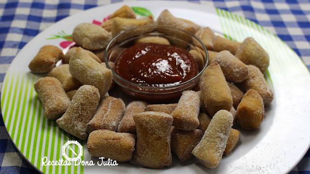 "Mini Churros (sem leite, ovos e soja)" "Mini Churros (sem leite, ovos e soja)"