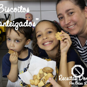 BISCOITOS AMANTEIGADOS – FELIZ DIA DAS CRIANÇAS!!!