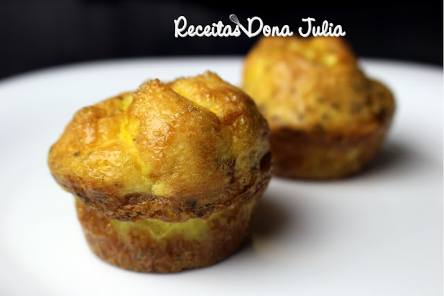 Mini omelete assado Mini omelete assado