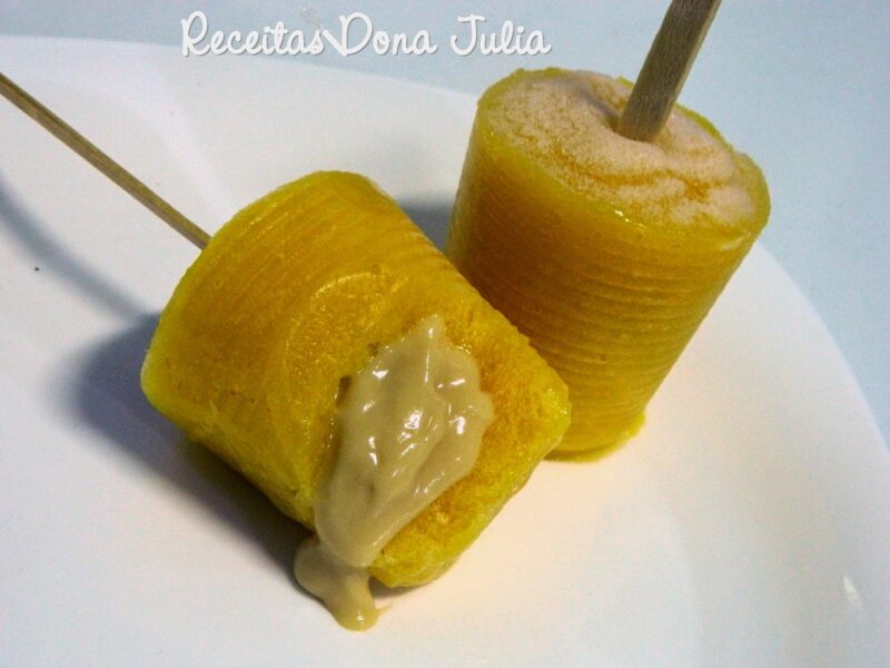 Paletas mexicanas de manga com leite condensado diet Paletas mexicanas de manga com leite condensado diet