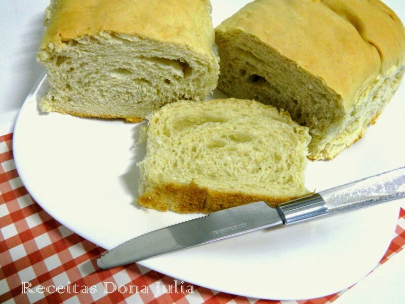 Pão caseiro Pão sem lactose