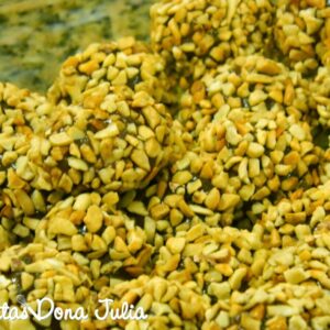 Brigadeiro com castanhas