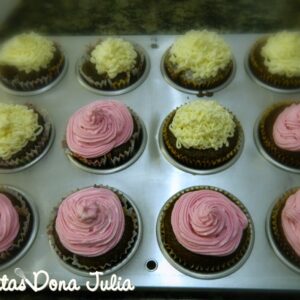 Cupcake de chocolate