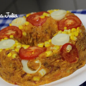 CUSCUZ COM CARNE SECA