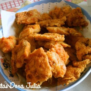 Filé de merluza frito