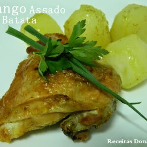 FRANGO ASSADO COM BATATA