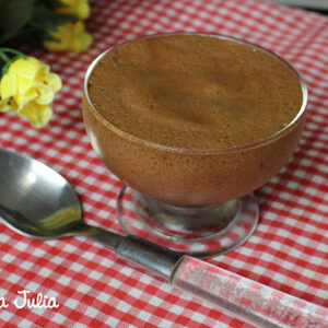 MOUSSE DE CHOCOLATE (SEM LEITE, OVOS E SOJA)