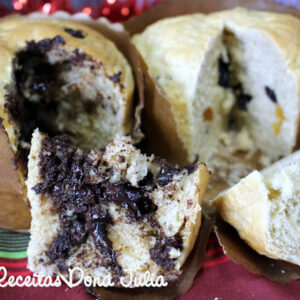 PANETONE E CHOCOTONE (SEM LEITE E OVOS)