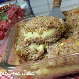 QUIBE ASSADO DE CARNE SECA