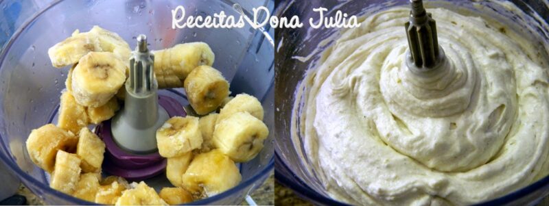 Sorvete de banana sem leite ovos e soja Sorvete de banana sem leite ovos e soja passo a passo